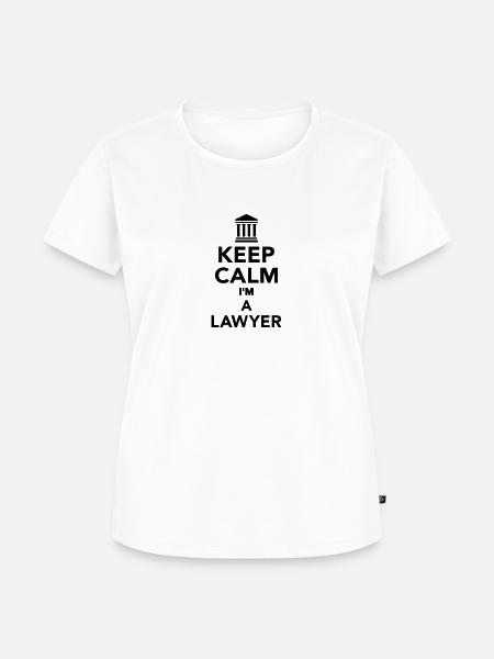 Anwalt - Frauen Premium Bio T-Shirt - Weiß