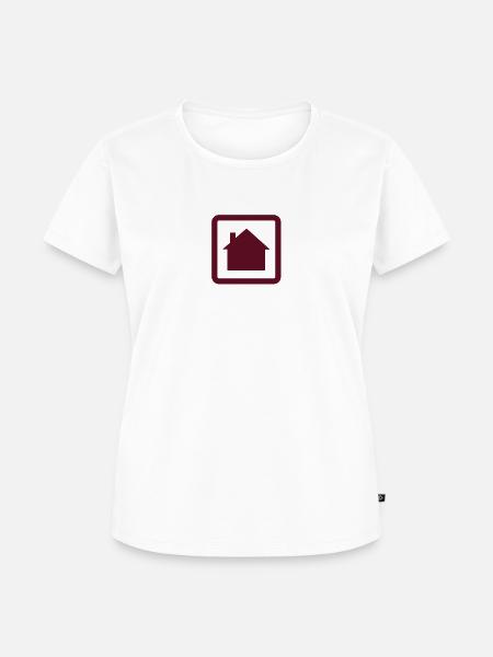 haus - Frauen Premium Bio T-Shirt - Weiß