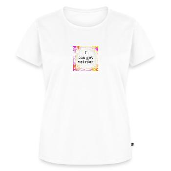 I can be weirder - Women's Premium Organic T-shirt - white - Front - AI Model Female 172 dark (172cm)