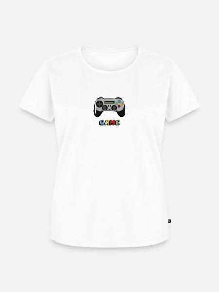 Spiel 3 Controller - Frauen Premium Bio T-Shirt - Weiß