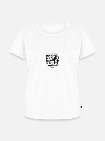 Suche nach Ankommen - Frauen Premium Bio T-Shirt - Weiß