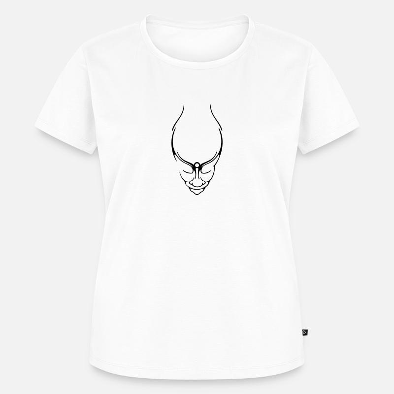Gnom, - Frauen Premium Bio T-Shirt - Weiß