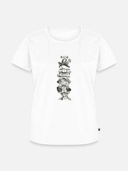 Posada Bullfighters - Frauen Premium Bio T-Shirt - Weiß