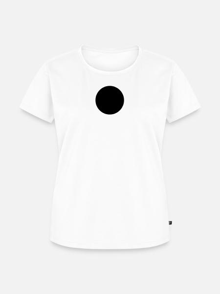 Blau-grüner Globus - Frauen Premium Bio T-Shirt - Weiß