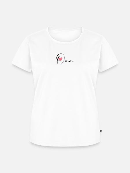 Oma - Frauen Premium Bio T-Shirt - Weiß