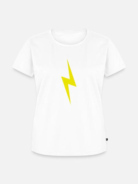 Blitz - Frauen Premium Bio T-Shirt - Weiß