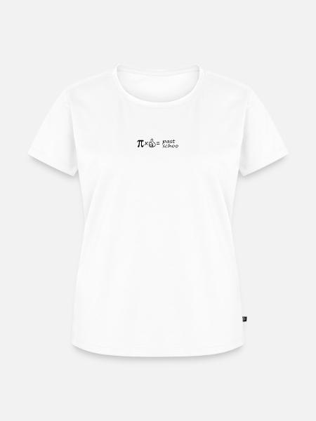 pi x Daumen = past schoo - Frauen Premium Bio T-Shirt - Weiß