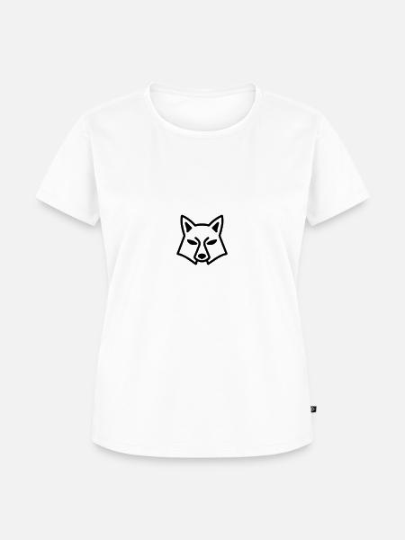 Fuchs - Frauen Premium Bio T-Shirt - Weiß
