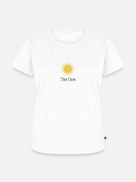 The One - Frauen Premium Bio T-Shirt - Weiß