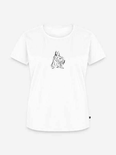 Berger de Picardie - Frauen Premium Bio T-Shirt - Weiß