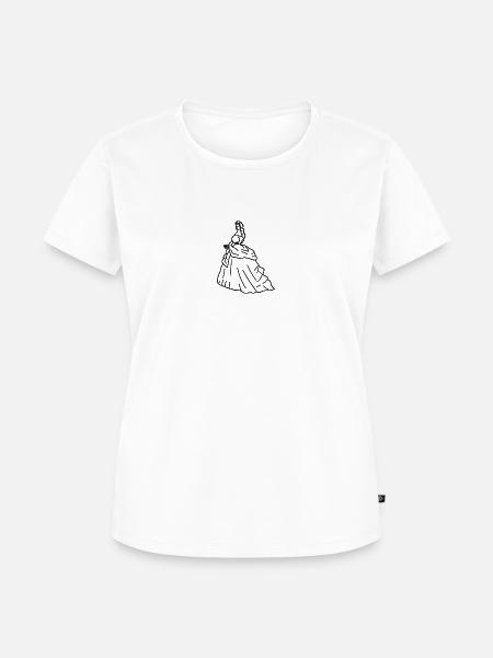 Kaiserin Elisabeth - Frauen Premium Bio T-Shirt - Weiß