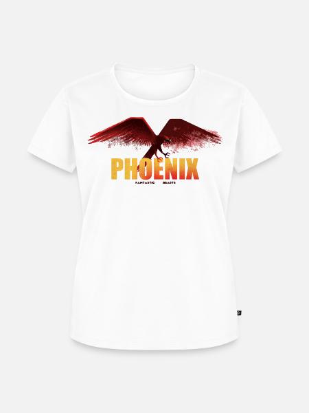 Phantastische Tierwesen 3 Phoenix - Frauen Premium Bio T-Shirt - Weiß