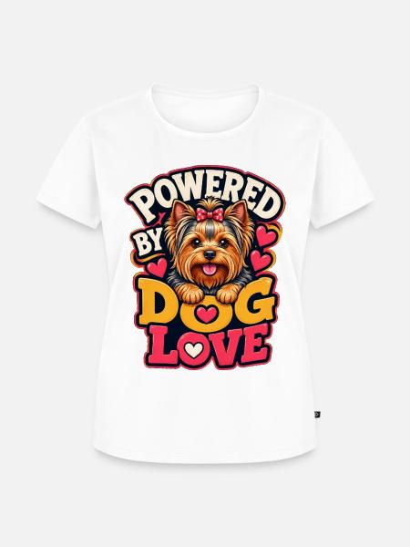 Yorkshire Terrier - Frauen Premium Bio T-Shirt - Weiß