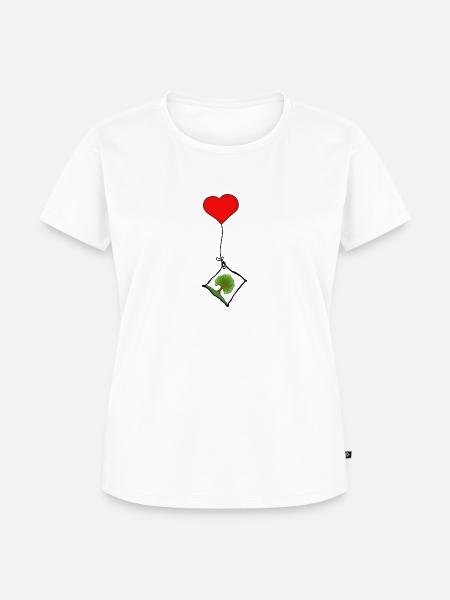 Baum - Frauen Premium Bio T-Shirt - Weiß