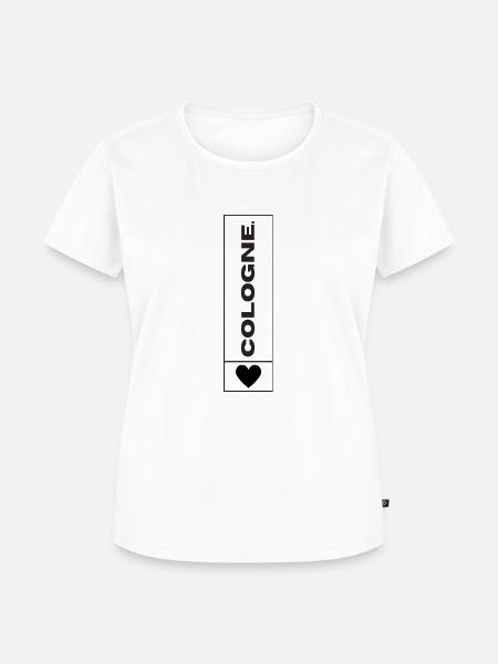 Cologne Köln - Frauen Premium Bio T-Shirt - Weiß