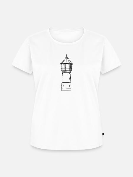 Wasserturm für hell - Frauen Premium Bio T-Shirt - Weiß