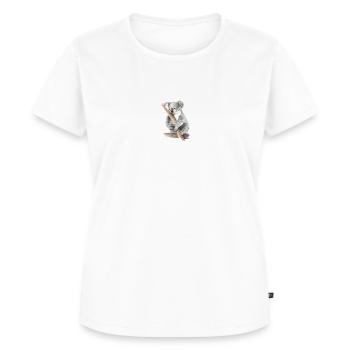 Koala - Frauen Premium Bio T-Shirt - Weiß - Vorne - AI Model Female 172 dark (172cm)
