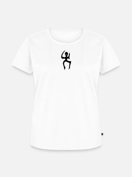 1040 Icon (black) - Frauen Premium Bio T-Shirt - Weiß