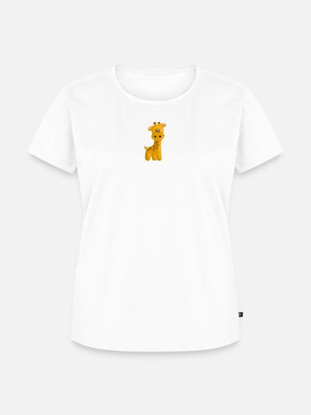 Giraffe - Frauen Premium Bio T-Shirt - Weiß