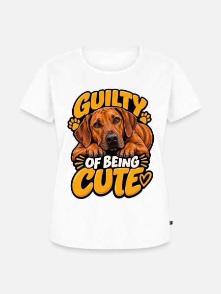 Rhodesian Dog - Frauen Premium Bio T-Shirt - Weiß