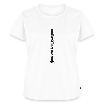 Hautbois - T-shirt Premium bio Femme - blanc - Devant - AI Model Female 172 dark (172cm)