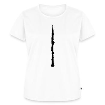 Oboe - Frauen Premium Bio T-Shirt - Weiß - Vorne - AI Model Female 172 dark (172cm)