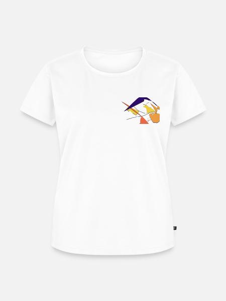 Symmetrie - Frauen Premium Bio T-Shirt - Weiß