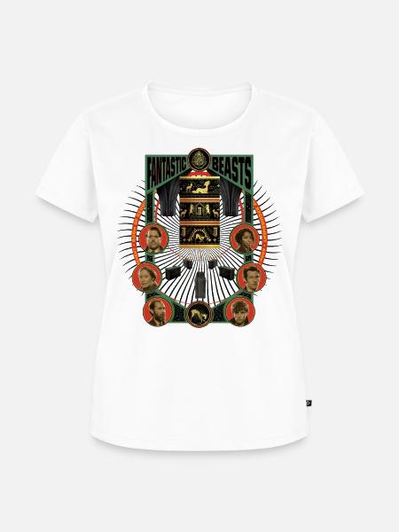 Phantastische Tierwesen 3 Mitstreiter - Frauen Premium Bio T-Shirt - Weiß