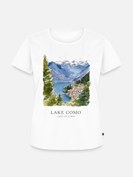 Comer See - Frauen Premium Bio T-Shirt - Weiß
