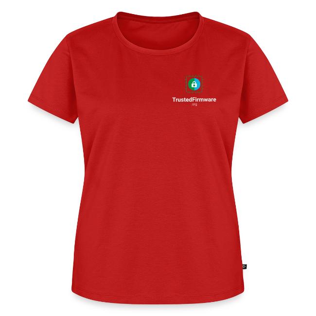 TrustedFirmware Logo vertical white