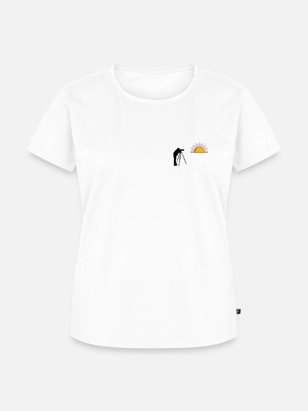 Sunset Hunter - Frauen Premium Bio T-Shirt - Weiß