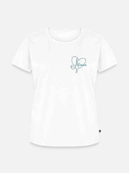 Atmen - Frauen Premium Bio T-Shirt - Weiß