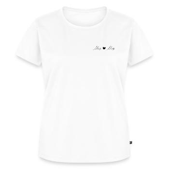 mrs and mrs - Frauen Premium Bio T-Shirt - Weiß - Vorne - AI Model Female 172 dark (172cm)