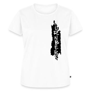 nürnberg - Frauen Premium Bio T-Shirt - Weiß - Vorne - AI Model Female 172 dark (172cm)