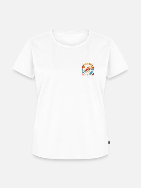 Three Pointer - Frauen Premium Bio T-Shirt - Weiß