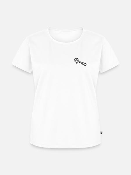 Kaffee Siebträger - Frauen Premium Bio T-Shirt - Weiß
