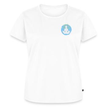 Meditation Zen - Women's Premium Organic T-shirt - white - Front - AI Model Female 172 dark (172cm)