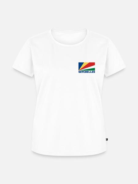 Seychellen - Frauen Premium Bio T-Shirt - Weiß