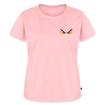 Mauvais yeux - T-shirt Premium bio Femme - rose - Devant - AI Model Female 172 dark (172cm)