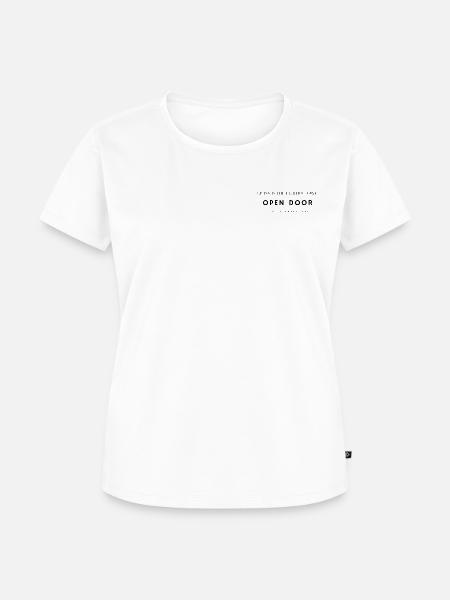 Open Door - Frauen Premium Bio T-Shirt - Weiß