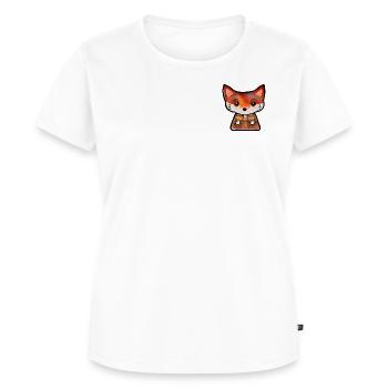 Kleiner Fuchs - Frauen Premium Bio T-Shirt - Weiß - Vorne - AI Model Female 172 dark (172cm)