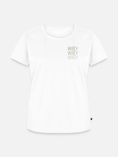 W-LAN - Frauen Premium Bio T-Shirt - Weiß