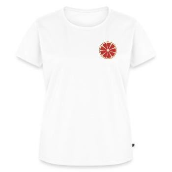 Fruit Lover - Frauen Premium Bio T-Shirt - Weiß - Vorne - AI Model Female 172 dark (172cm)