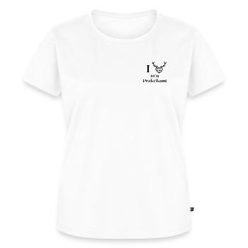 I Love the Intern - Women's Premium Organic T-shirt - white - Front - AI Model Female 172 dark (172cm)
