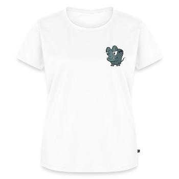 Bouquin - T-shirt Premium bio Femme - blanc - Devant - AI Model Female 172 dark (172cm)