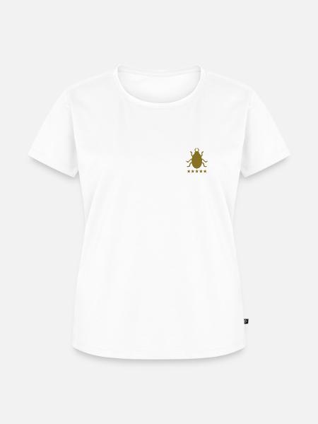 bug 5 star - Frauen Premium Bio T-Shirt - Weiß