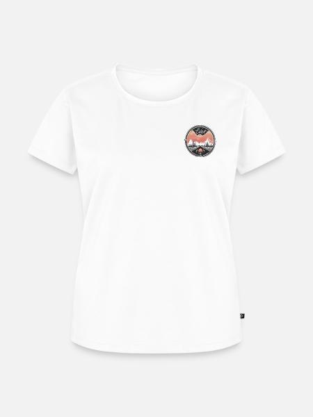 sunny road - Frauen Premium Bio T-Shirt - Weiß
