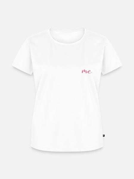 Zwergspitz - Frauen Premium Bio T-Shirt - Weiß