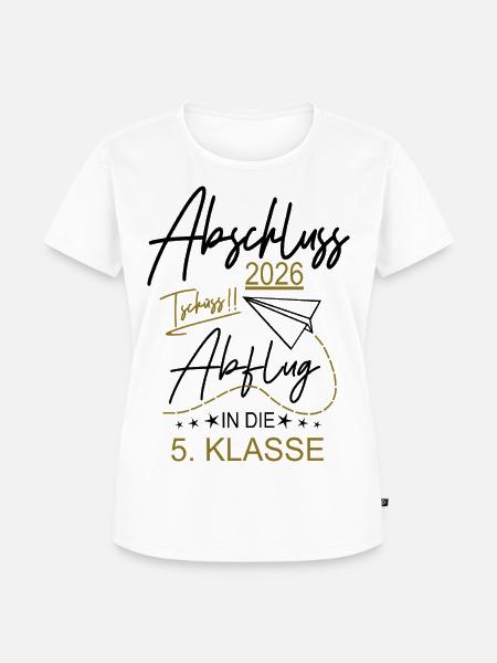Grundschule Abschluss 2026 - Frauen Premium Bio T-Shirt - Weiß