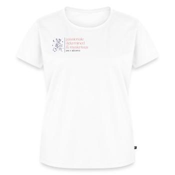 Scorpio Sternzeichen Skorpion - Frauen Premium Bio T-Shirt - Weiß - Vorne - AI Model Female 172 dark (172cm)
